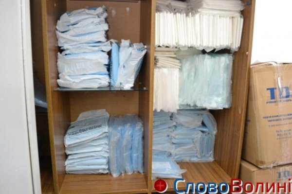 Спеціальна одноразова білизна для операційного блоку та пологового